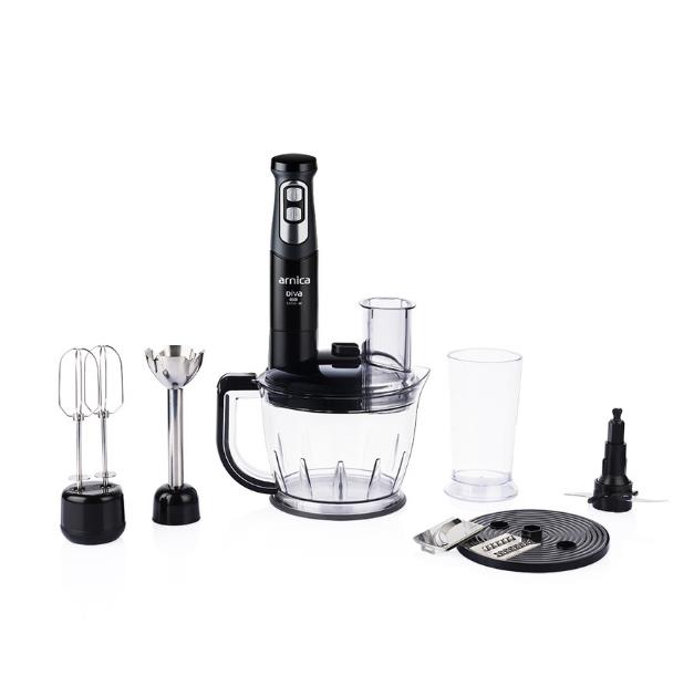 Arnica Diva Pro Rendeli El Blender Seti Siyah GH21803