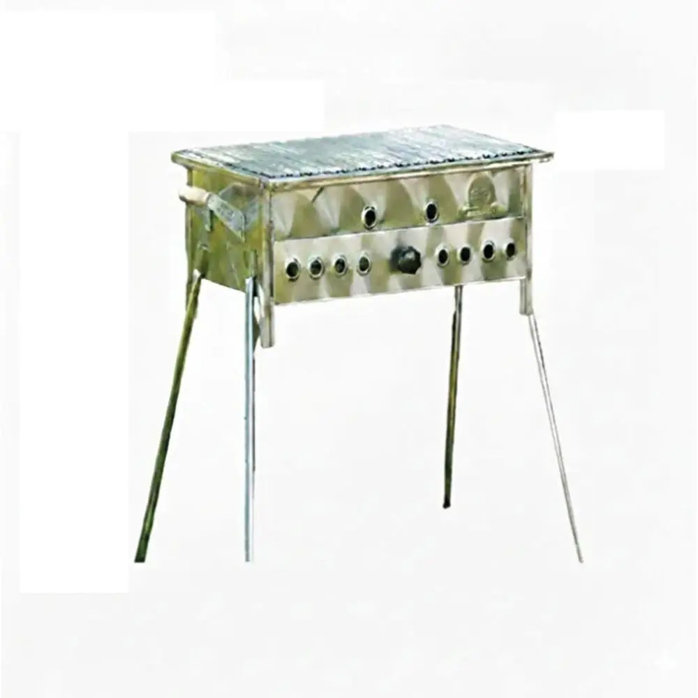 Birçelik BTM-02 Büyük Boy Lav Taşlı Tüplü Mangal 32x54x22 cm