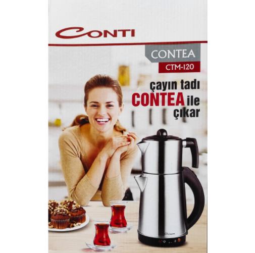 Conti CTM-120 Contea Çelik Çay Makinesi