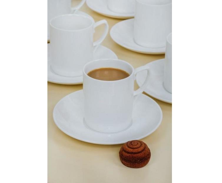 Cooker Beyaz Porselen Kahve Fincan Takımı CKR2692