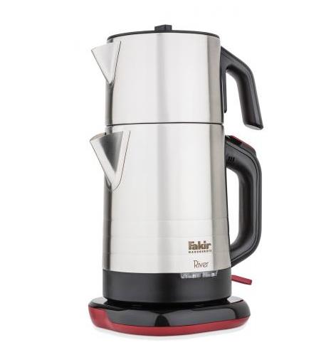 Fakir River 1600 Watt Çelik Çay Makinesi 2 İn 1-Mat İnox