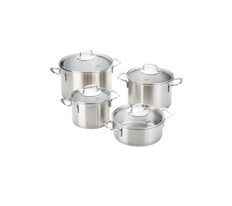 Fissler Florenz 8 Parça Çelik Tencere Takımı Seti