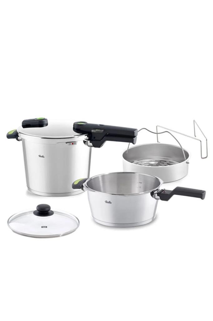 Fissler Vitaquick Green 6 L + 3,5 L Düdüklü Tencere Set