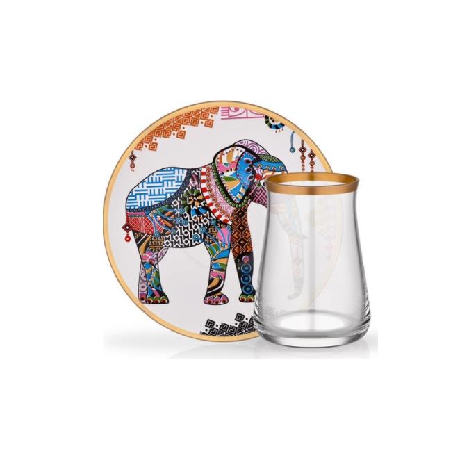 Glore Tarabya Elephant 12 Parça Çay Set