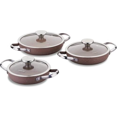 Korkmaz A2898 Brownie 6 Parça Omlet Set