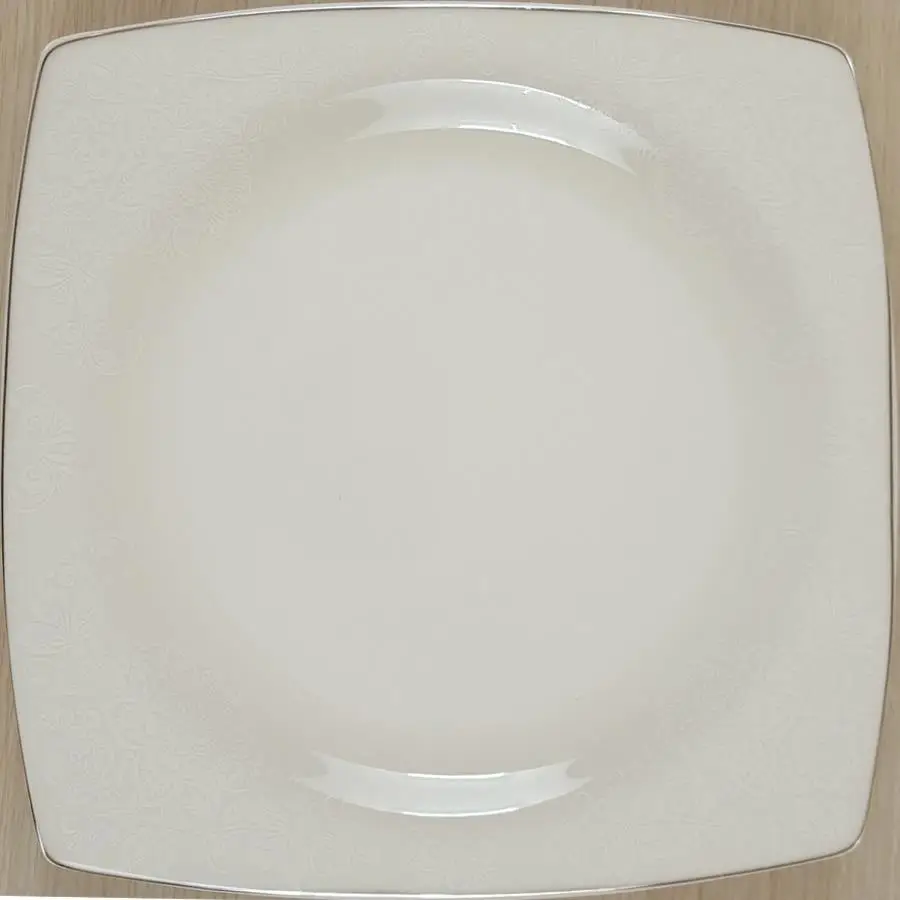Kütahya Porselen 955920 Platin Yaldızlı 62 Parça 12 Kişilik Yemek Takım
