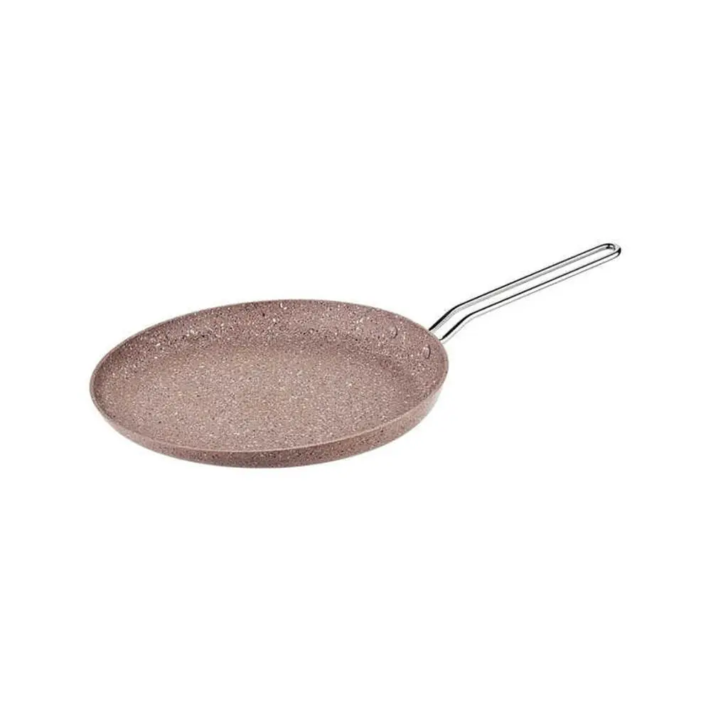 OMS Biogranit Ergonomik Yapıştırmaz 26 cm Krep Tavası Kahve 3234