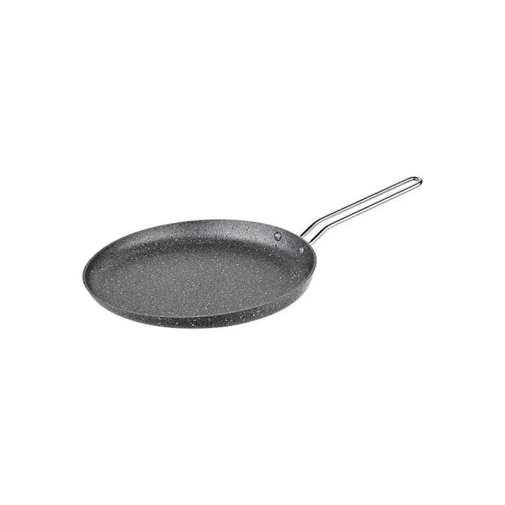 OMS Biogranit Ergonomik Yapıştırmaz 26 cm Krep Tavası Gri 3234