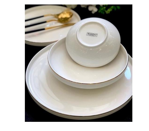 Roy King Gold Passion Bone China 24 Parça Yemek Takımı