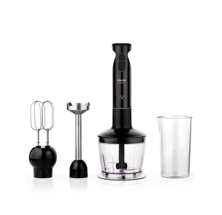 Schafer Chef Blend Mini Blender Set Siyah