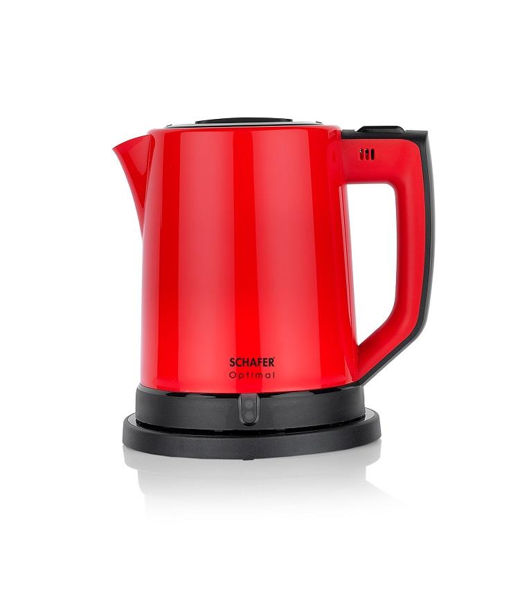 Schafer Optimal Su Isıtıcı Kettle Kırmızı