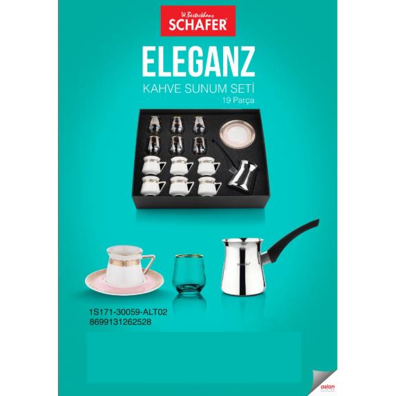 Schafer SHF90256 Eleganz Kahve Sunum Seti 19 Parça-ALT02