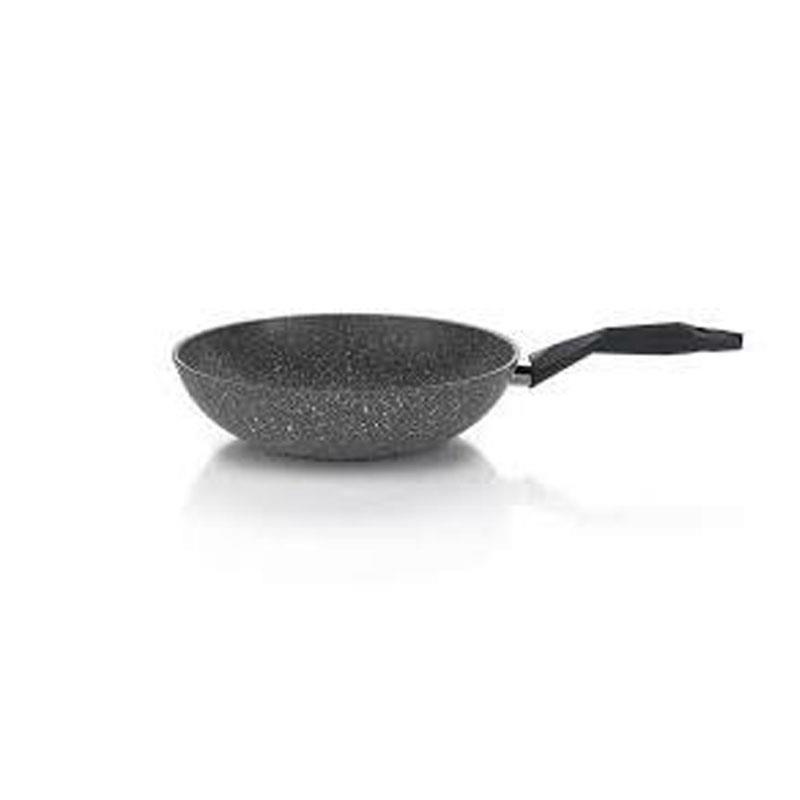 Schafer Wesen Granit 28 cm Wok Tava-Gri