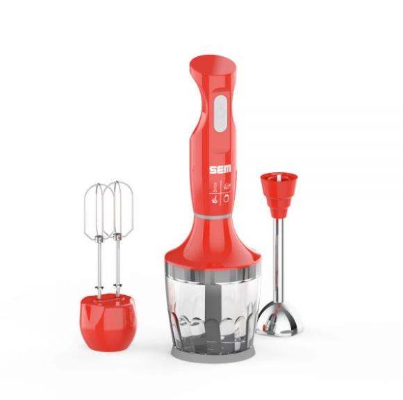 SEM SK 225 Powermix Blender Seti Kırmızı