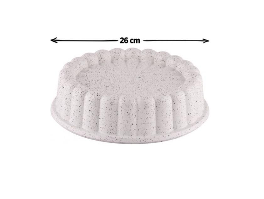 Taç Extra Döküm 26 cm Tart Kalıbı Krem