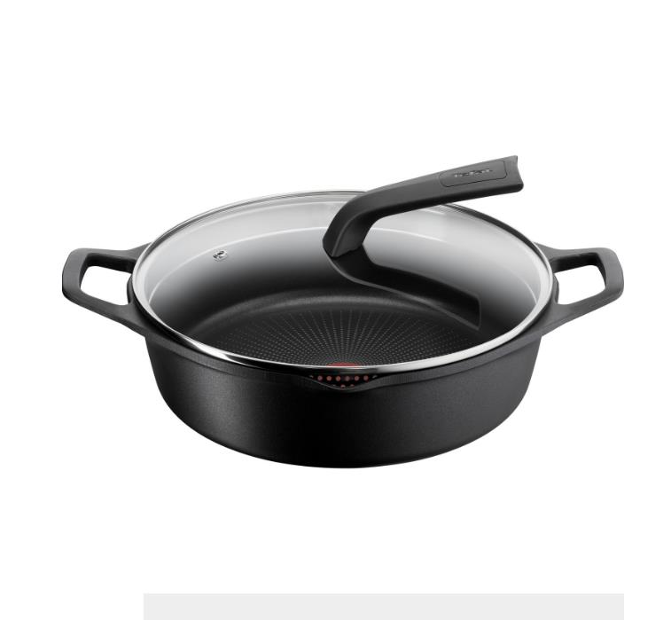 Tefal Delicio Döküm Kısa Tencere 28 cm E23272