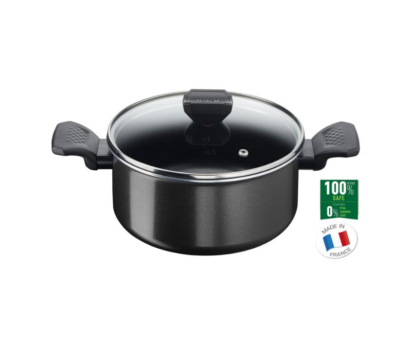 Tefal Titanyum 1X Extra Cook Clean Derin Tencere 24 cm