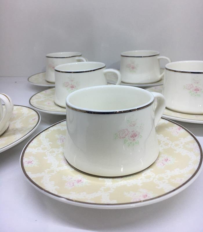 Winterbach New Bone China 6lı Kahve Fincan Takımı 1110